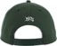 Lo-Res Leisure Snapback Hat - dark green - reverse