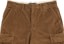 Vans Service Cargo Cord Loose Tapered Pants - coffee liqueur - alternate front