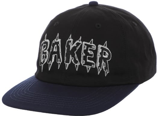 Baker Spike Snapback Hat - black/navy - view large