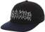 Baker Spike Snapback Hat - black/navy