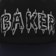 Baker Spike Snapback Hat - black/navy - front detail