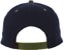 Deathwish Rasco Snapback Hat - navy - reverse