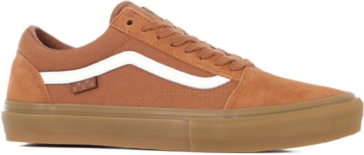 Vans Skate Old Skool Shoes - brown/gum - view large