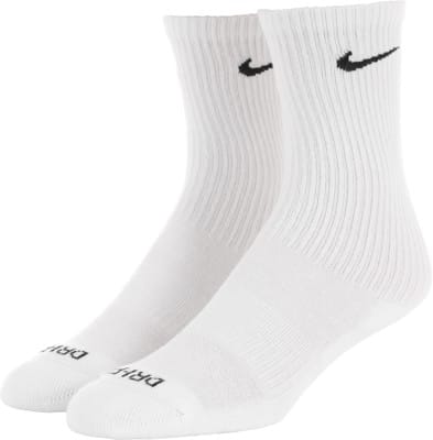Nike SB Everyday Plus Cushioned 3-Pack Sock - white/black - view large