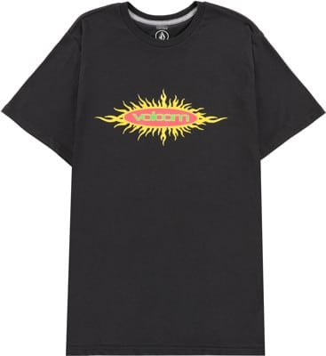 Volcom Nu Sun T-Shirt - washed black heather - view large