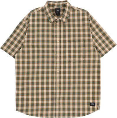 Vans Hadley S/S Shirt - oatmeal/bistro green - view large