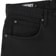 Hockey Independent Double Knee Jeans - (independent truck co.) black - front detail