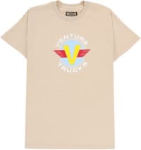 Venture Wings T-Shirt - sand/light blue-yellow-dark red