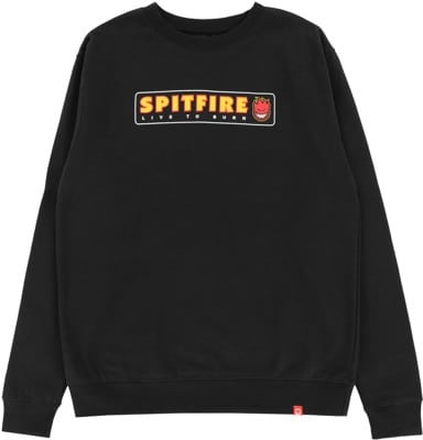 Spitfire LTB Crew Sweatshirt - black - view large