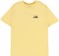 Patagonia '73 Skyline Organic T-Shirt - milled yellow - front