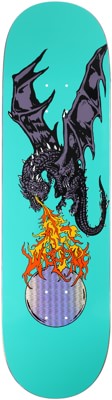 Welcome Firebreather 9.0 Skateboard Deck - teal - view large