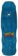 Welcome Firebreather 9.75 Dark Lord Double Driller Shape Skateboard Deck - top