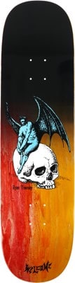 Welcome Townley Nephilim 8.6 Enenra Shape Skateboard Deck - black/fire stain - view large