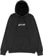 Welcome Light And Easy Patch Hoodie - black - front