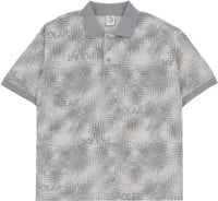 Polar Skate Co. Scribble Polo Shirt - silver