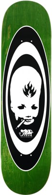 Black Label Thumbhead Oval 8.5 Skateboard Deck - green - view large