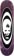 Black Label Thumbhead Oval 8.5 Skateboard Deck - navy
