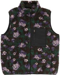 GX1000 Sherpa Vest Jacket - floral