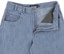 GX1000 Baggy Denim Jeans - washed blue - open