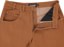 GX1000 Baggy Denim Jeans - brown - open
