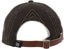 Bronze 56k Flannel Strapback Hat - black - reverse