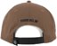 Bronze 56k Lantern Snapback Hat - dark khaki - reverse