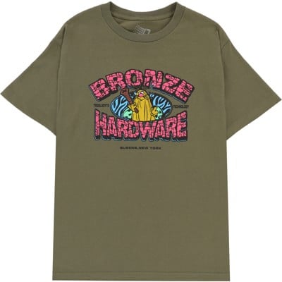 Bronze 56k Troglodyte T-Shirt - military green - view large