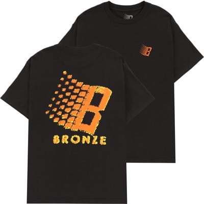 Bronze 56k B Logo T-Shirt - black - view large