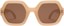 I-Sea Joni Polarized Sunglasses - vanilla/brown polarized lens - front