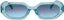 I-Sea Mercer Polarized Sunglasses - turquoise/navy polarized lens - front