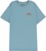Volcom Alamosa Tech T-Shirt - service blue - front