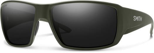 Smith Guide's Choice Polarized Sunglasses - matte moss/chromapop black polarized lens - view large
