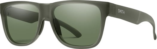 Smith Lowdown 2 Polarized Sunglasses - matte moss crystal/chromapop gray geen polarized lens - view large