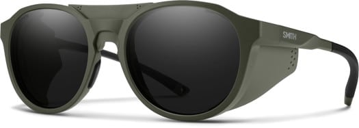 Smith Venture Polarized Sunglasses - matte moss/chromapop black polarized lens - view large