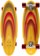 Arbor Jordan Brazie Shaper 33" Surfskate Complete Cruiser Skateboard - silver carver trucks / red wheels