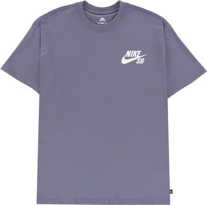 Nike SB Logo T-Shirt - light carbon - view large