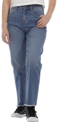 Volcom Women's STN Step Hirise Jeans - jasper blue - view large