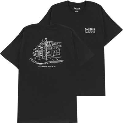 Tactics Portland Shop T-Shirt - black - view large