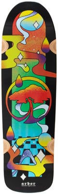 Arbor Martillo Tripped 9.0 Wheel Wells Skateboard Deck - view large