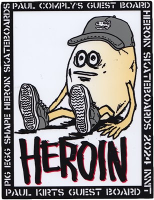 Heroin Eggzilla Sticker - pauls egg - view large