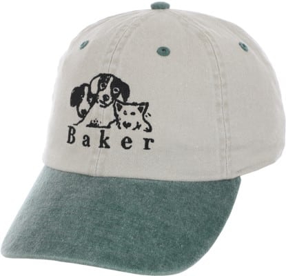 Baker Where My Dogs At Strapback Hat - natural/green - view large