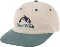 Deathwish Tillikum Snapback Hat - tan/green