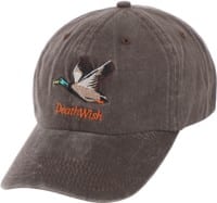 Deathwish Migrates Snapback Hat - brown
