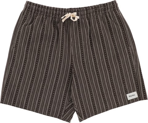 Rhythm Jaquard Linen Jam Shorts - brown - view large