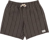 Rhythm Jaquard Linen Jam Shorts - brown