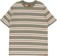 Rhythm Vintage Stripe T-Shirt - olive/multi