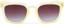 Happy Hour Wolf Pup Sunglasses - margarita frost/carpenter lens - front