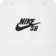 Nike SB NK Club Cap U FB Strapback Hat - sail/black - front detail