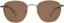 I-Sea Cooper Sunglasses - gold/brown polarized lens - front