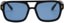 I-Sea Royal Sunglasses - black/blue polarized lens - front